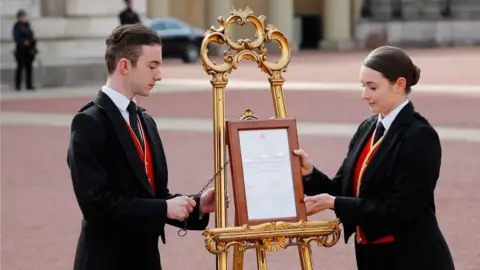 AFP Ceremonial easel