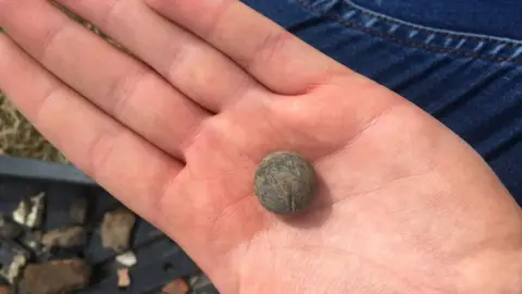 Scarborough Archaeological Musket ball from English Civil War