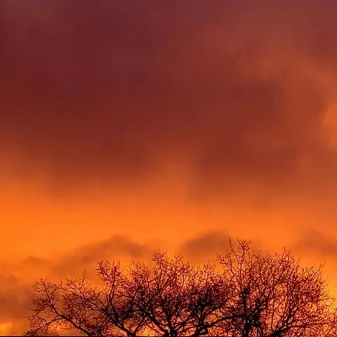 Alan/BBC Weather Watchers Sky from Peebles