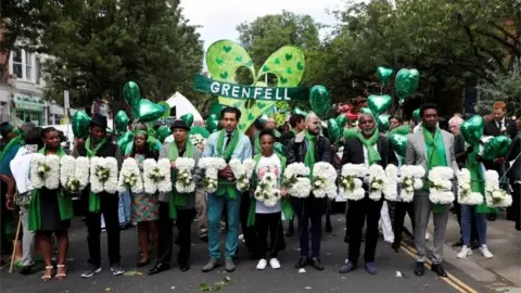 Reuters Grenfell Tower march