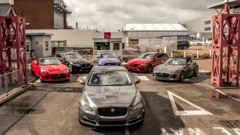 PA Media Jaguar Land Rover vehicles