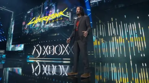 Microsoft Keanu Reeves