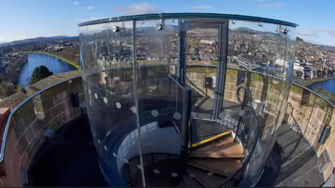 Highland Council New viewpoint at Inverness Castle