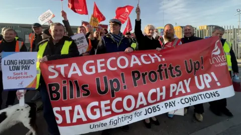 BBC Bus strike in Hull