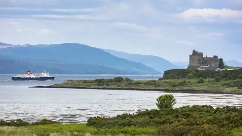 Getty Images CalMac ferry on Sound on Mull