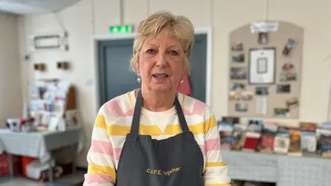 Ann Hills in the Cafe Together