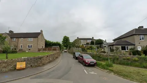 Google Wheatlands Lane, Baslow