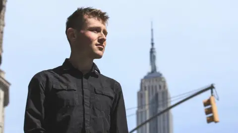 Hope Not Hate Patrik Hermansson in New York