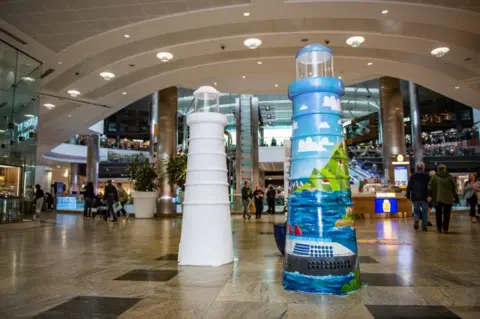 Southampton Hospitals Charity Lighthouse sculptures