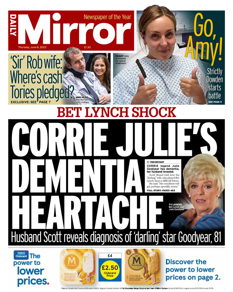 Mirror front page
