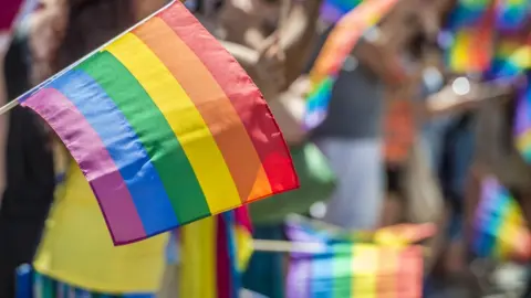 Getty Images Pride flag