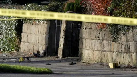 Reuters The crash scene in Leeds