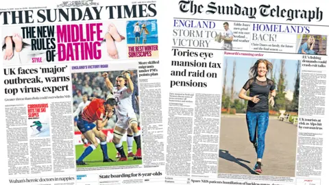 Sunday Times and Sunday Telegrah