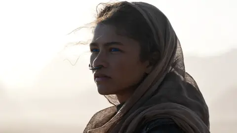 Warner Bros Dune, starring Zendaya