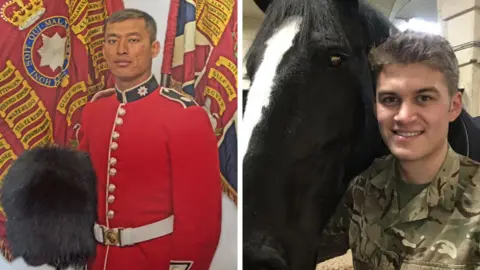 The Crown Lance Corporal Udip Gurung and Trooper Daniel McNally