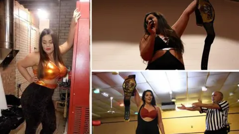 Exposure Wrestling Nadia Sapphire