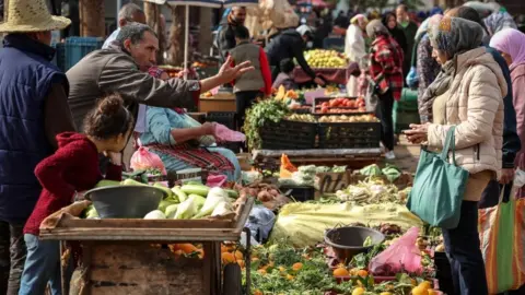 AFP market in Sale, Morocco