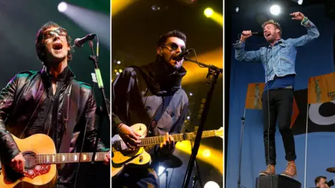 BBC/Reuters Richard Ashcroft, The Courteeners and the Kaiser Chiefs