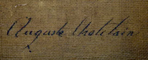 Gorringes Auction House Signature on painting