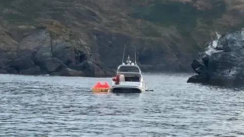 Lizard Lifeboat Station The sinking boat