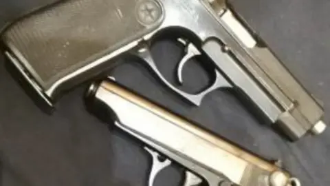 NCA Steyr M 9 handguns from Encro message