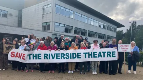 Theatre protest
