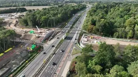 National Highways M25/A3 junction