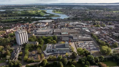 CGI image of what Fareham council wants the new town centre to look like