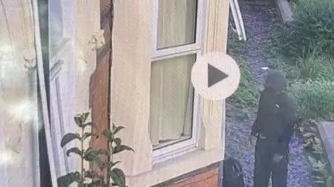 Other CCTV image of Calocane outside the hostel