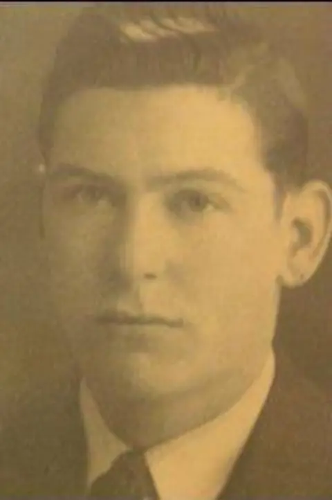 Family photo Timothy Evans (pictured around 18 years of age)