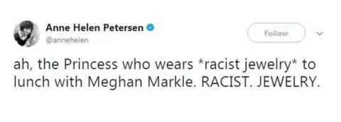 Twitter Princess Michael of Kent tweet