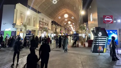 Riyadh Boulevard shopping centre in Riyadh, Saudi Arabia