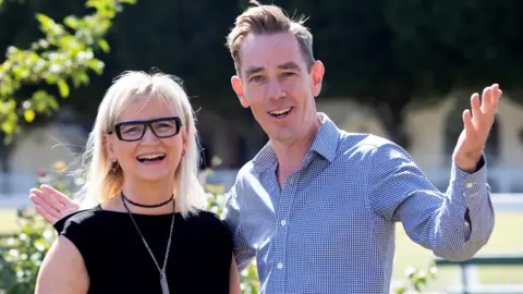 Collins Photo Agency Dee Forbes with Ryan Tubridy