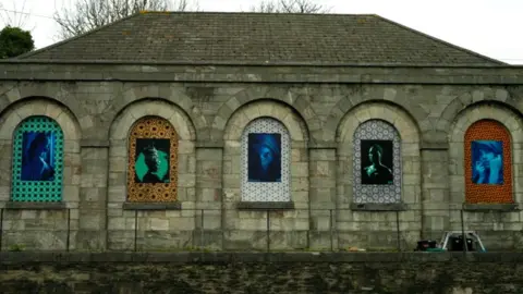 BBC Portraits on wall