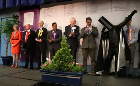 Getty Images Theresa May