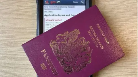 BBC Passport and passport renewal page