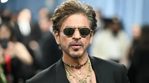 Getty Images Shah Rukh Khan at The 2025 Met Gala Celebrating 