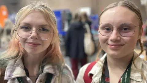 BBC Lucy Moon and Georgia Thomas