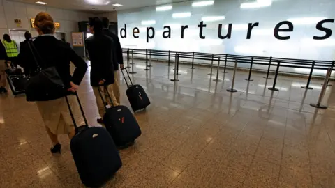 Getty Images Glasgow Airport
