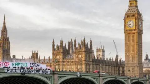 2023 Mark Kerrison Protesters in London in November 2023