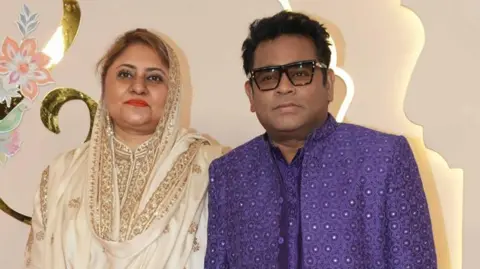 Reliance  A.R. Rahman and his wife