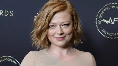 Getty Images Sarah Snook attends the AFI Awards Luncheon at Beverly Wilshire, A Four Seasons Hotel on March 11, 2022 in Beverly Hills, California