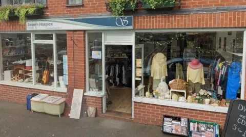 Google Severn Hospice shop in Wem