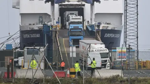 Getty Images Larne port