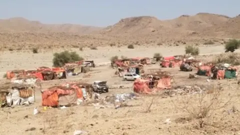 Hassan Ali Dirie A miners camp in the Daallo Mountain, Somaliland