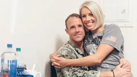 Facebook/Free Eddie Gallagher Eddie Gallagher and his wife Andrea Gallagher