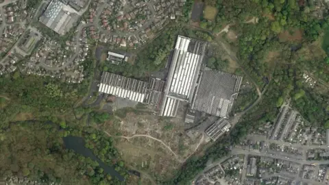 BECG Former Turner Brothers Asbestos site from the air