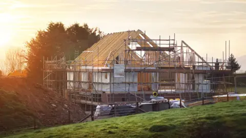 Getty Images House being built