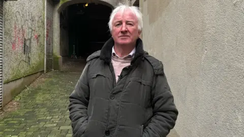 Noel Stringer's shop is at the bottom of Wilson's Lane