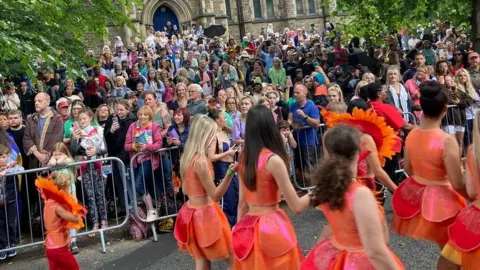 BBC Carnival crowds